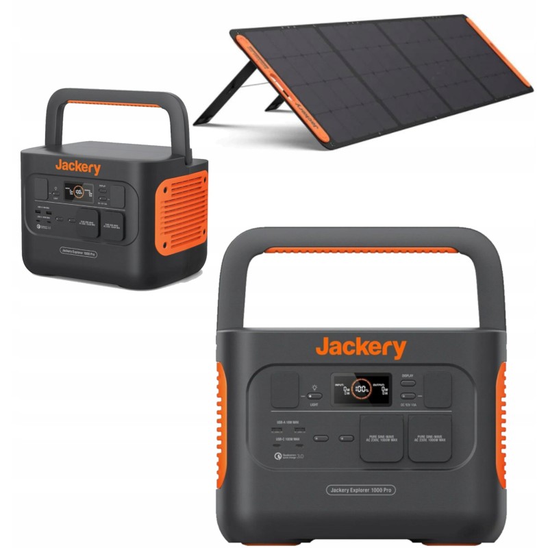Jackery explorer 1000eu pro solarsaga 200w