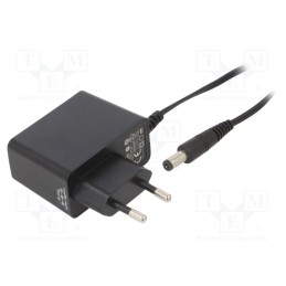 1 pcs x POS - POSC09100A-CN - Power supply: switched-mode, plug, 9VDC, 1A, 9W, Plug: EU, 81.34%