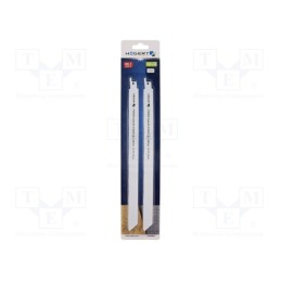 1 pcg x Hu00d6GERT TECHNIK - HT6D902 - Hacksaw blade, metal,reciprocating saw,stainless steel, 300mm
