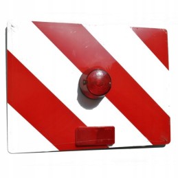 Oversized loads board with fv lighting