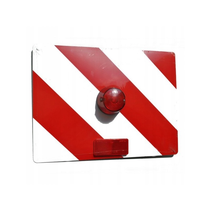 Oversized loads board with fv lighting