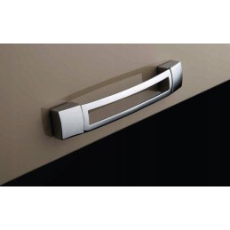 Furniture handle, chrome cabinet handle, 180 mm