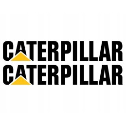 Forklift stickers with the inscription caterpillar 50 cm