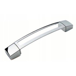 Furniture handle, chrome cabinet handle, 180 mm