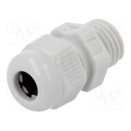 1 pcs x OBO BETTERMANN - V-TEC VM12 LGR - Cable gland, M12, 1.5, IP68, polyamide, light grey, V-TEC VM