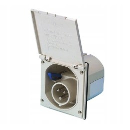 230v cee 17 socket powering the white favo