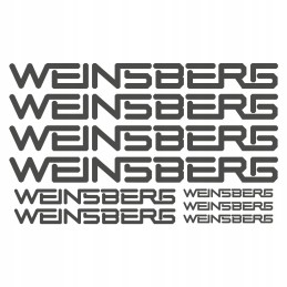 Weinsberg camper camping sticker set