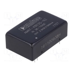 1 pcs x AIMTEC - AM6T-4803S-NZ - Converter: DC/DC, 6W, Uin: 36÷75V, Uout: 3.3VDC, Iout: 1.5A, DIP24