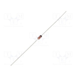 1 pcs x NTE Electronics - NTE519 - Diode: rectifying, THT, 100V, 300mA, Ifsm: 2A, DO41, Ufmax: 1V, 8ns