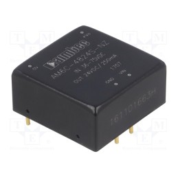 1 pcs x AIMTEC - AM6C-4824S-NZ - Converter: DC/DC, 6W, Uin: 36÷75V, Uout: 24VDC, Iout: 250mA, 1'x1'