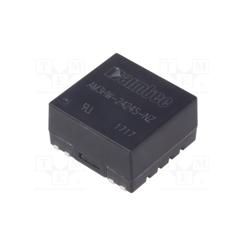 1 pcs x AIMTEC - AM3HW-2424S-NZ - Converter: DC/DC, 3W, Uin: 9÷36V, Uout: 24VDC, Iout: 125mA, SMD