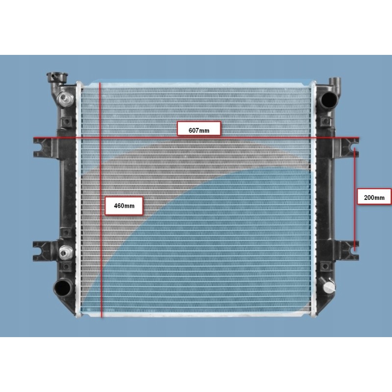 Oil and water radiator nissan 2 0 2 5t 214506k000