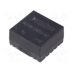 1 pcs x AIMTEC - AM3HW-2405S-NZ - Converter: DC/DC, 3W, Uin: 9÷36V, Uout: 5VDC, Iout: 600mA, SMD