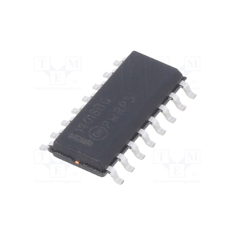 1 pcs x ONSEMI - MC14018BDG - IC: digital, divide by N,counter, CMOS, SMD, SOIC16, 3÷18VDC,