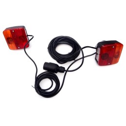Set of magnetic rear lights trailer tow truck pro