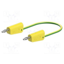 1 pcs x STu00c4UBLI - 64.1030-05020 - Test lead, 60VDC, 30VAC, 19A, banana plug 4mm,both sides