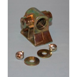 Trapezoidal nut and support screw for alko camping