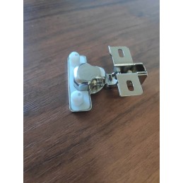 Furniture hinge for cabinet doors, wardrobes, camper trailer
