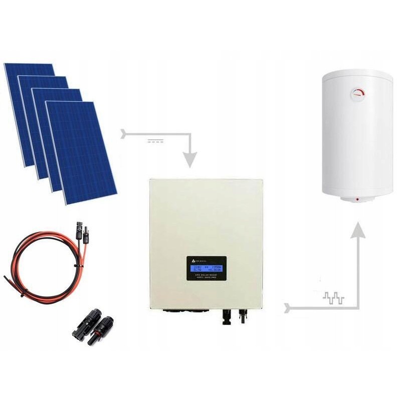 Set for heating water in 1650W boilers