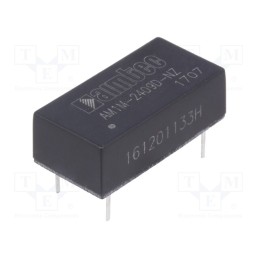 1 pcs x AIMTEC - AM1M-2409D-NZ - Converter: DC/DC, 1W, Uin: 21.6÷26.4V, Uout: 9VDC, Uout2: -9VDC, THT