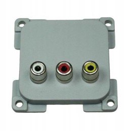 C line audio video socket gray haba in power supply