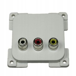 C line audio video socket white hook in power supply