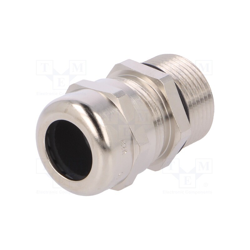 1 pcs x LAPP - 53112340 - Cable gland, with long thread,with earthing, PG16, IP68, brass