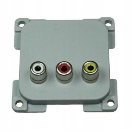 Haba audio_video trailer socket, gray