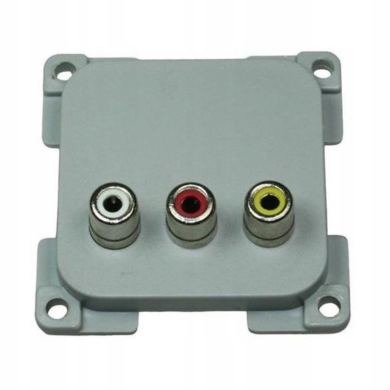 Haba audio_video trailer socket, gray