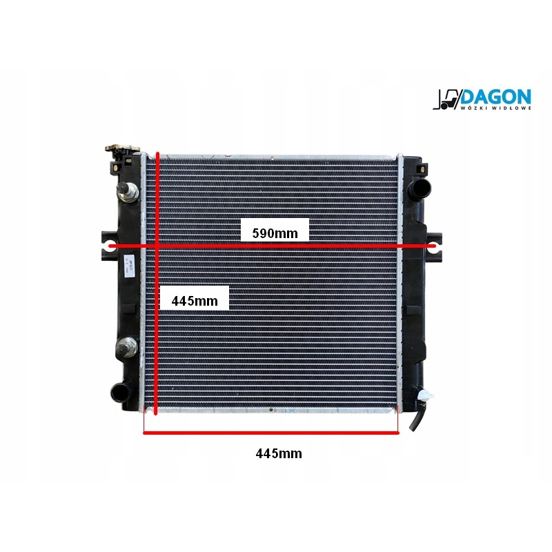 Nissan Caterpillar Mitsubishi radiator