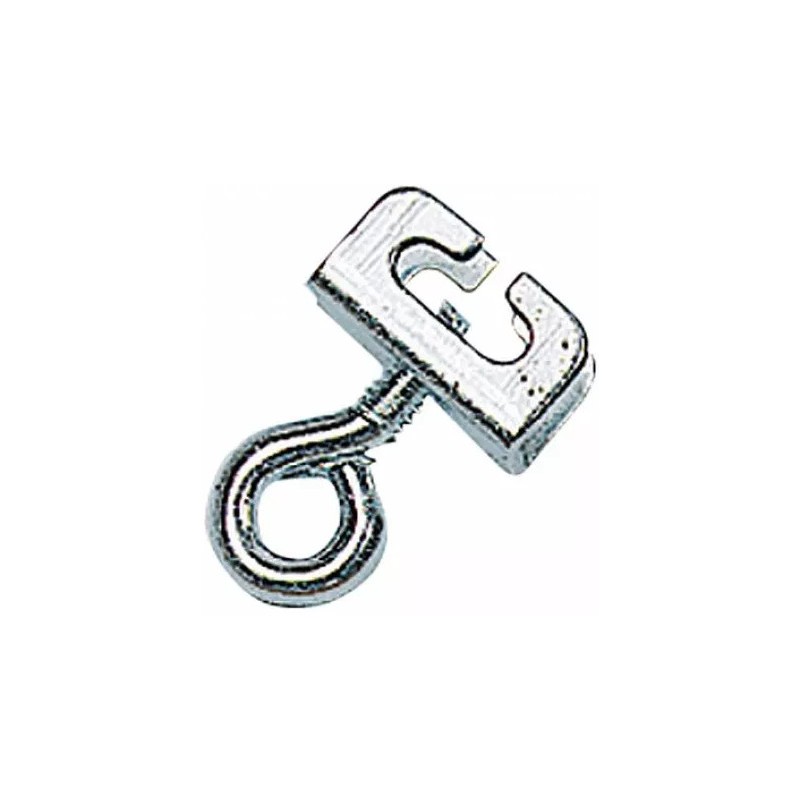 Locking cap for the end of the curtain rail, 5 pcs