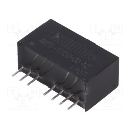 1 pcs x AIMTEC - AM1G-1215DH30-NZ - Converter: DC/DC, 1W, Uin: 9÷18V, Uout: 15VDC, Uout2: -15VDC, SIP8