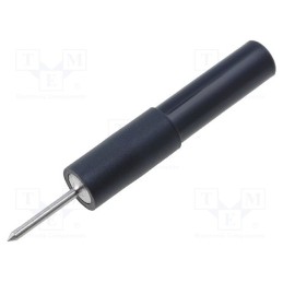 1 pcs x ELECTRO-PJP - ADA32/1,4-SW - Probe tip, 10A, black, Tip diameter: 1.4mm, Socket size: 4mm, 70VDC