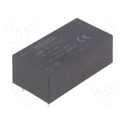 1 pcs x AIMTEC - AMEL10-3.3SJZ - Converter: AC/DC, 6.6W, 85÷264VAC, Usup: 100÷370VDC, Uout: 3.3VDC
