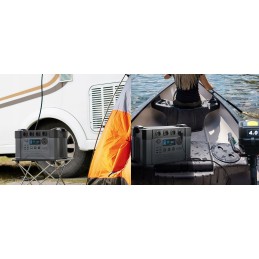 Solar power plant energy storage 1500wh 2400w