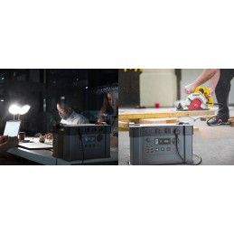 Solar power plant energy storage 1500wh 2400w