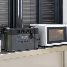 Solar power plant energy storage 1500wh 2400w