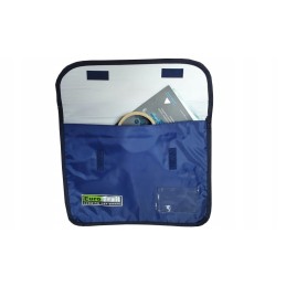 Document folder 350x270mm blue