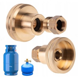 LPG refueling adapter for tourist and 11kg cylinders
