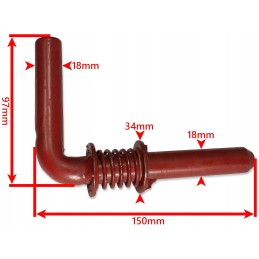 Eye of the lower tipping protection hl pin pin