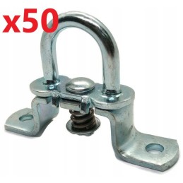 Swiveling tarpaulin grapple, 50 pcs