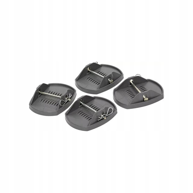 Legs stabilizing the Berger trailer supports, 4 pcs