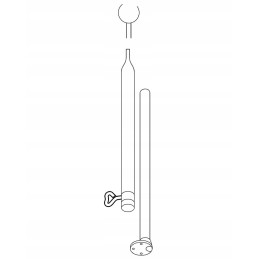Frame tube for the vestibule oe 22mm 125 205cm