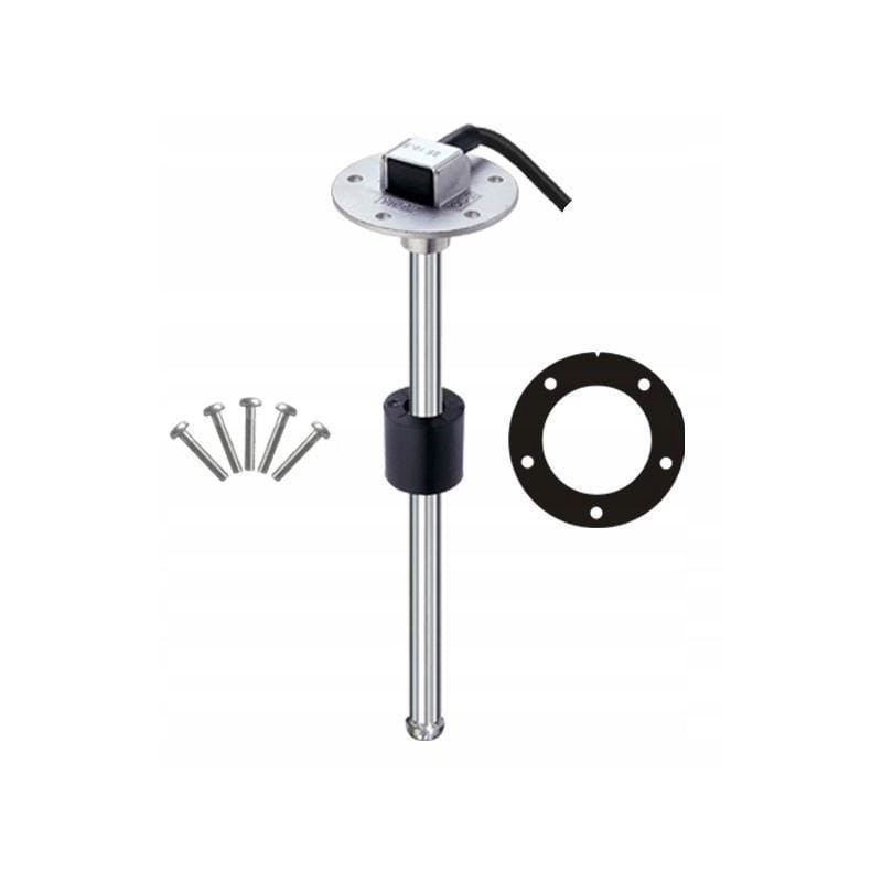 Fuel water level sensor 0 190 ohm 150 mm for boats