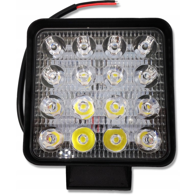 Reflector LED work lamp square 9 32v 48w