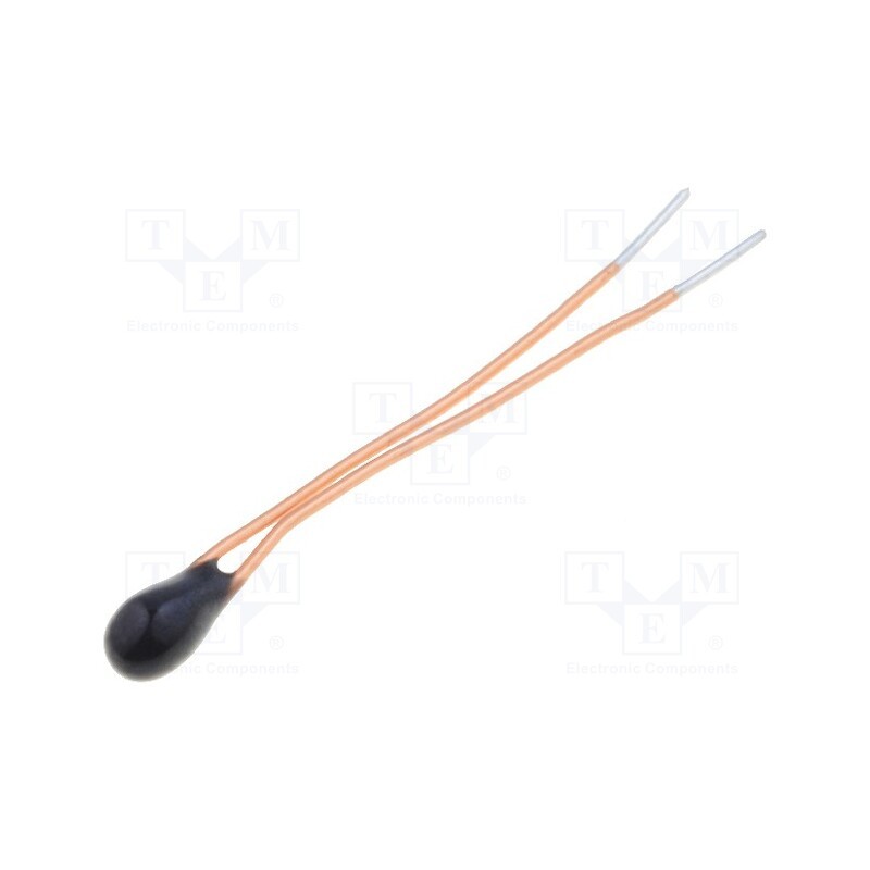 10 pcs x SR PASSIVES - NTCM-100K-B4250 - NTC thermistor, 100kΩ, THT, 4250K, -55÷125°C, 3.5mW, Ø3x4mm