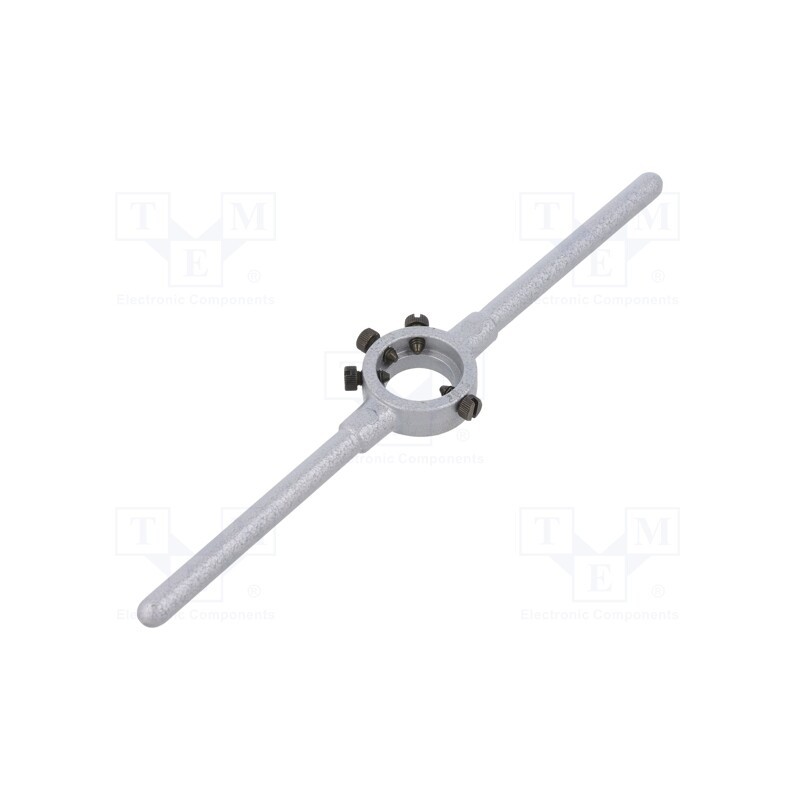 1 pcs x Vu00d6LKEL - 15002 - Diestock, cast zinc, Grip capac: BSW 1/8'-5/32',M3-M4, L: 200mm