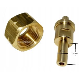 Cylinder cap 11 kg, nipple fi 8 mm, camper, camper