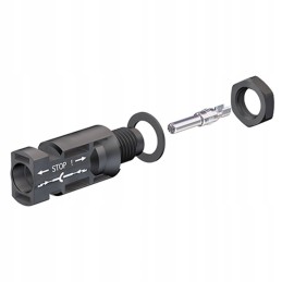 Staubli set of mc4 panel connectors 4 6 mm2