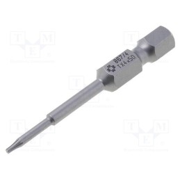 1 pcs x WERA - 5135204001 - Screwdriver bit, Torx®, TX04, Overall len: 50mm